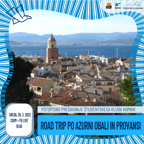 Potopisno predavanje: Road trip po Azurni obali in Provansi